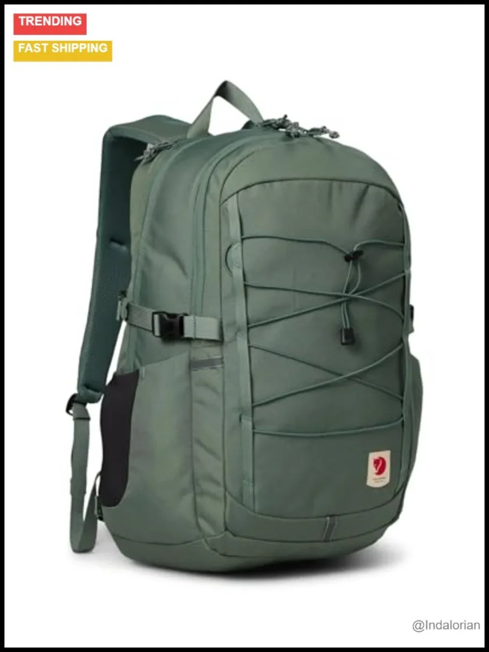 Hardwearing Recycled Polyester Backpack with Padded Back Panel - 28L